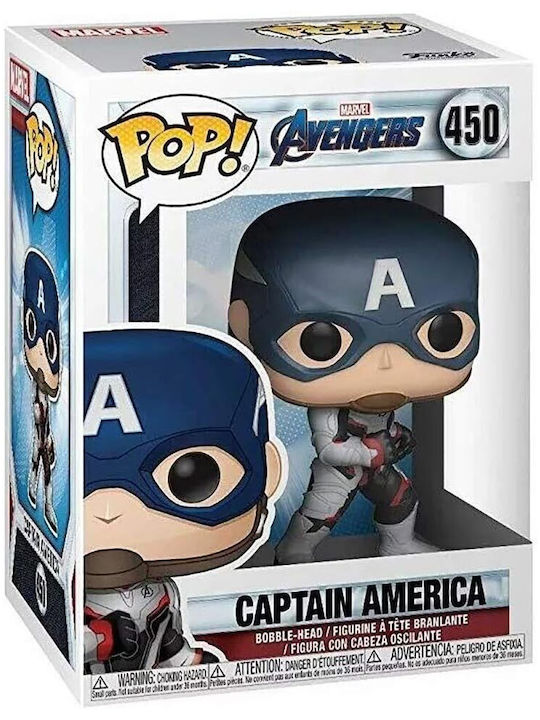 Funko Pop! Marvel: Captain America Bobble-Head Funko Pop! Marvel: Captain America Bobble-Head