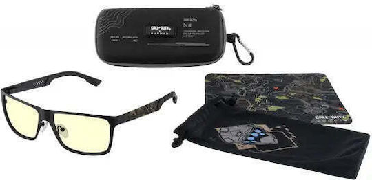 Gunnar X Call Duty Uav Edition Set Onyx Topo Amber Glasses + Case