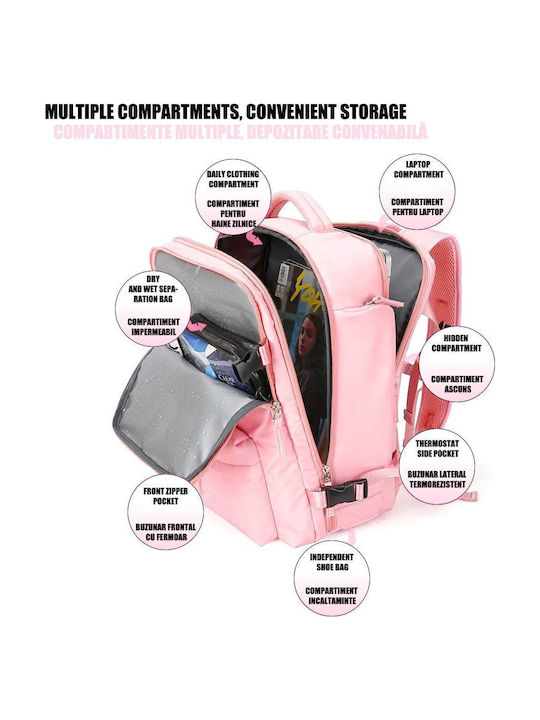 Quasar Rucksack Wasserdicht 23Es Rosa