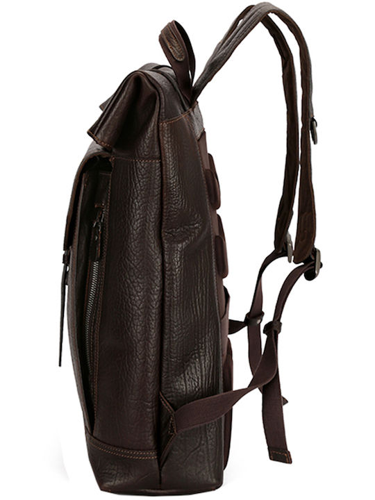 Jolar Backpack Αδιάβροχο 18lt Καφέ