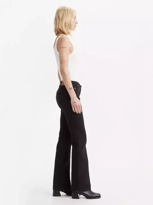 Γυναικείο Jean Παντελόνι σε Bootcut Εφαρμογή Black
