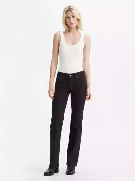 Γυναικείο Jean Παντελόνι σε Bootcut Εφαρμογή Black