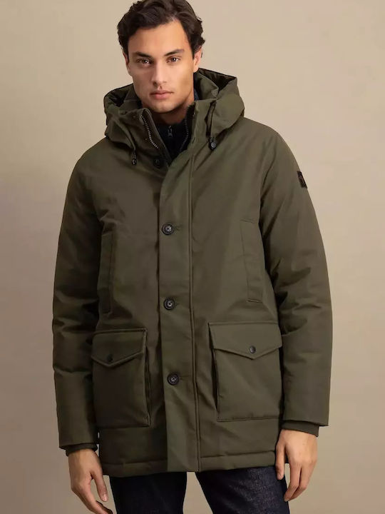 Winter Jacke Parka Dark Green