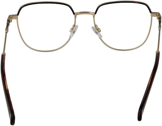Hackett Metal Eyeglass Frame Gold HEB294-423