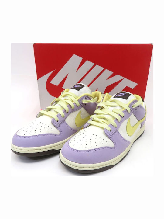 Dunk Cu Talpă Joasă PRM Adidași Pentru Femei Lilac Bloom / Soft Galben-sail