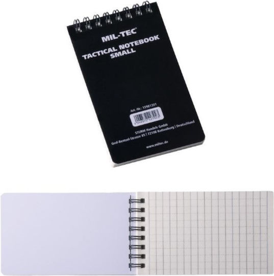 Mil-Tec Notebook 48 Sheets Black
