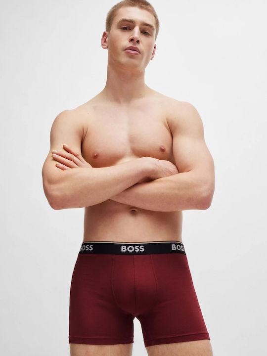 Hugo Boss Ανδρικά Μποξεράκια Patterned 3Pack