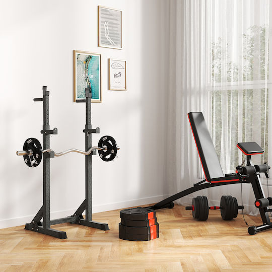 Sportnow Scheibenset Gummierte 2 x 5kg Φ25mm mit Griffen