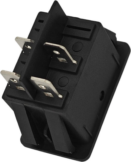 Ein-Aus-Schalter LED Rastknopf 12V