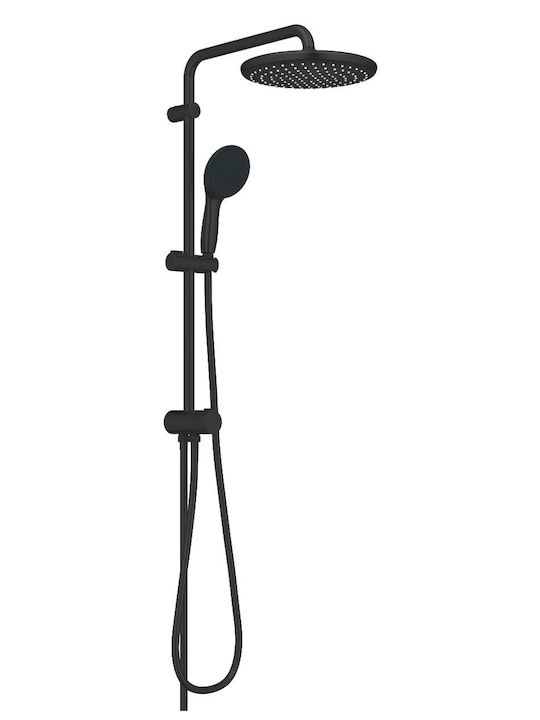 Grohe Coloană de duș fără Baterie Neagră Grohe Coloană de duș fără Baterie Neagră