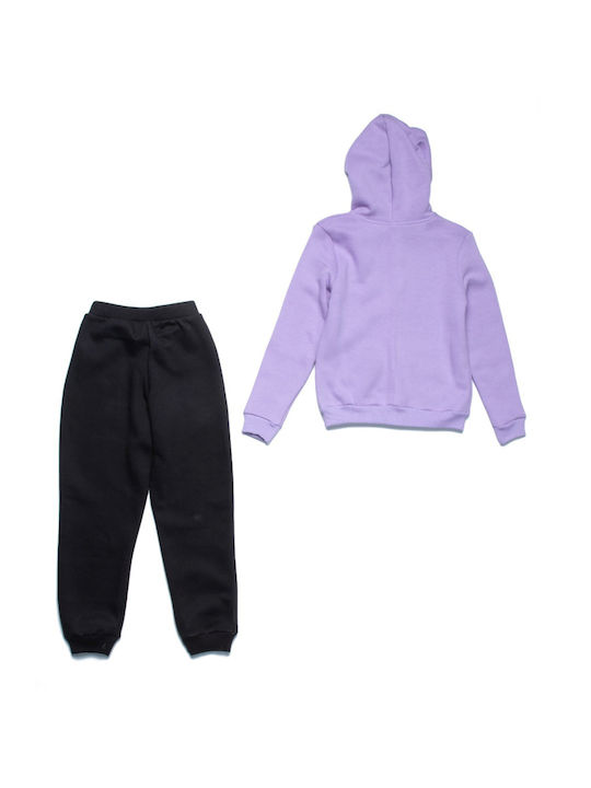 Target Copilăresc Set de pantaloni de trening Lilac, Black