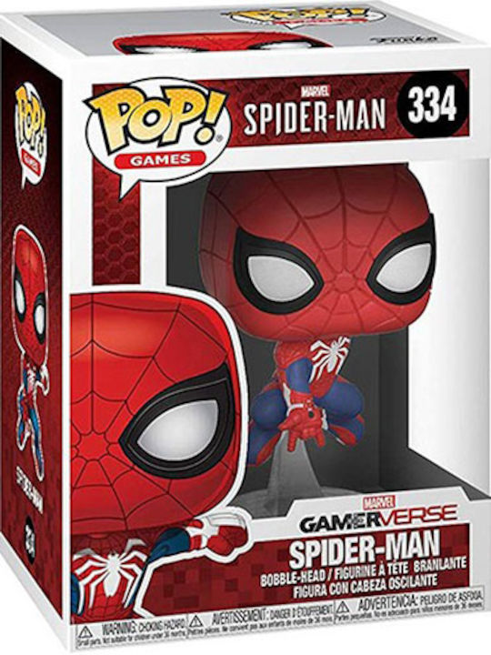 Funko Поп! Marvel: Marvel - Spider-Man Геймървс 334 Люлееща се глава Специално издание