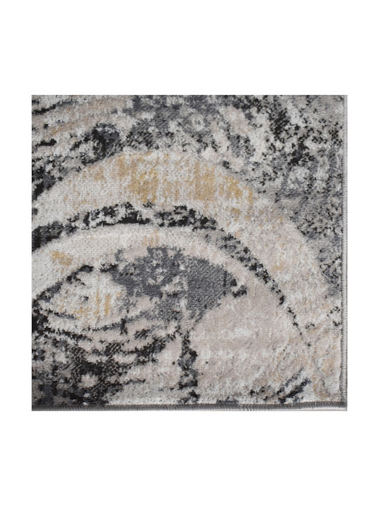 Saray Home Springs Modern Bedroom Rugs Set Ivory-grey SPG04 SET 3pcs