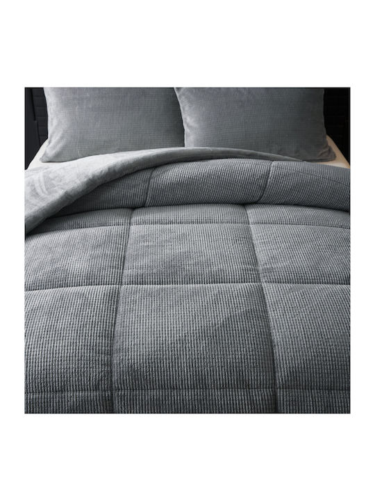 Liolios Home Duvet Cover Queen 220x240cm Cassiano Lt Grey