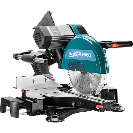 Bormann Pro BDX3200 Electric Miter Saw with 2000WPower & 3000rpm Cutting Speed