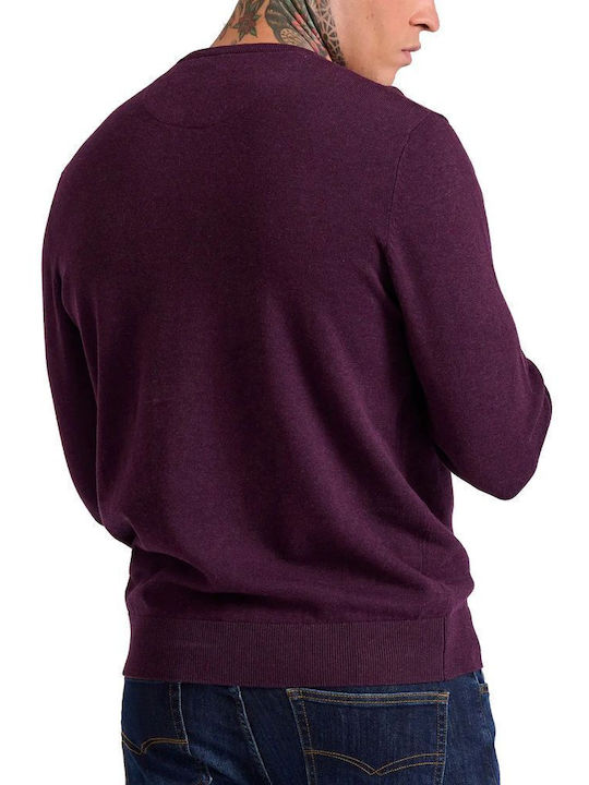 Funky Buddha Sweater Purple Melange