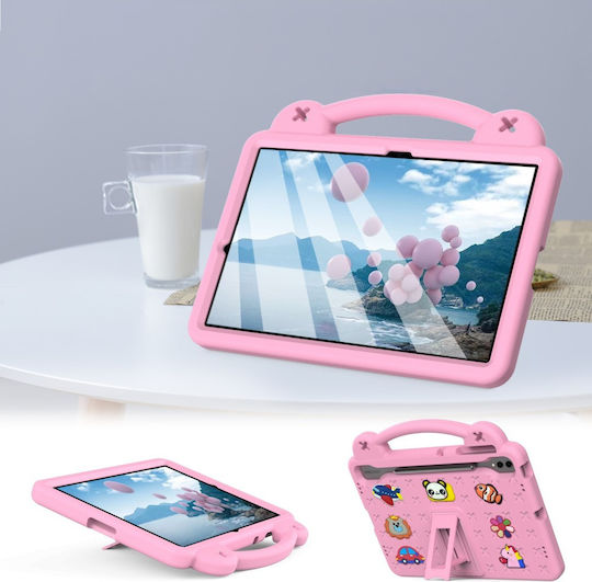 Durable Back Cover for Kids Pink Samsung Galaxy Tab S10 Plus
