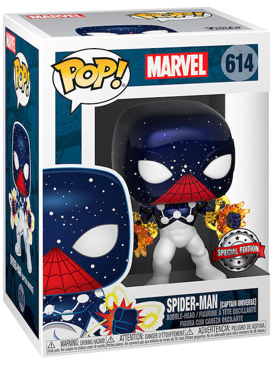 Funko Pop! Marvel: Spider-Man (Captain Universe) Bobble-Head Special Edition Funko Pop! Marvel: Spider-Man (Captain Universe) Bobble-Head Special Edition