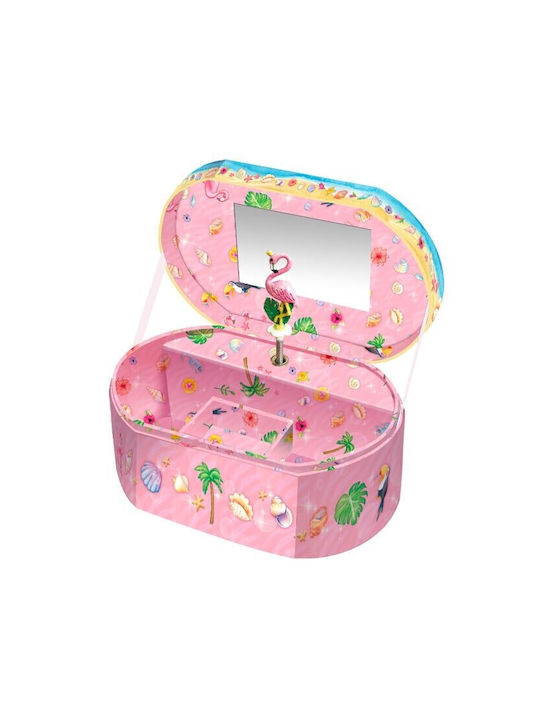 Βρεφικό Παιχνίδι Pulio Pecoware Oval Music Box Flamingo