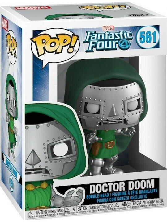 Funko Pop! Marvel: Doctor Doom Bobble-Head Funko Pop! Marvel: Doctor Doom Bobble-Head