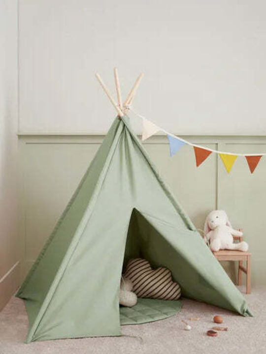 Kids Concept Kids Indian Teepee Play Tent Green