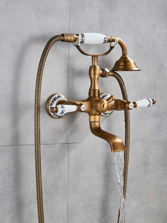 Mixing Shower Shower Faucet Complete Set Bronze Mixing Shower Shower Faucet Complete Set Bronze