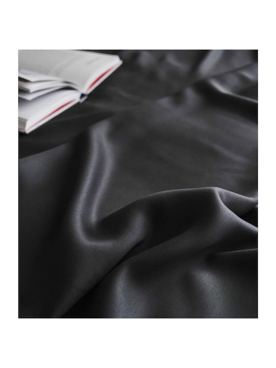 Gofis Home Sentia Σετ Σεντόνια Υπέρδιπλα 245x270εκ. Μαύρο (4τμχ)
