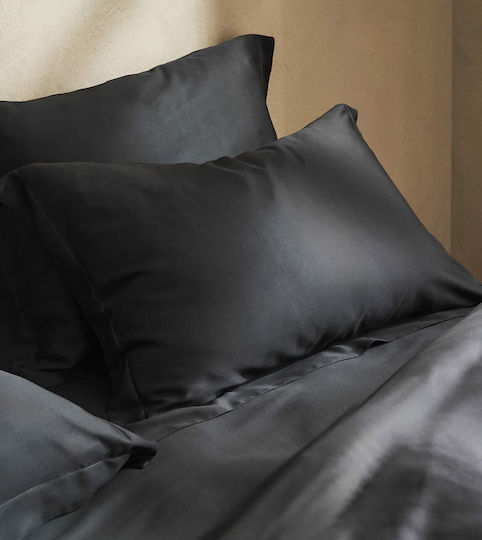 Gofis Home Сет Чаршафи 245x270см. Sentia Черен 4бр