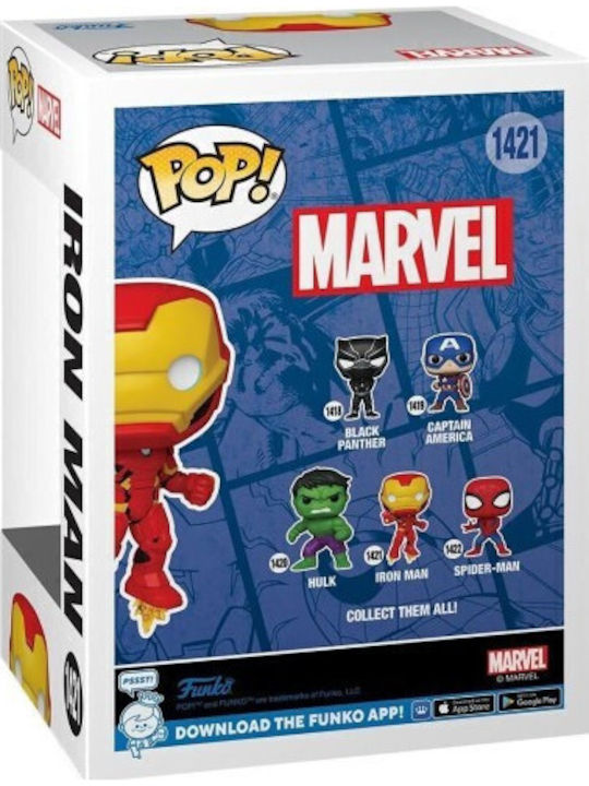 Funko Pop! Marvel: Marvel - Iron Man 1421 Bobble-Head
