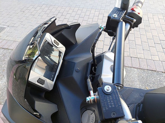Μπαράκι Στήριξης Smartphone / Gps Για Sym Jet 14 Evo 2024-2025