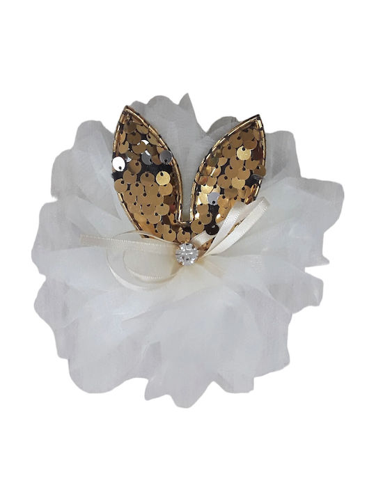 Domina Kids Hair Tie White