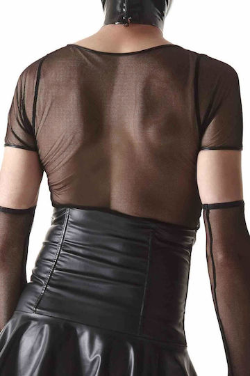 Men's Erotic Underwear Regnes Crd008 Black T-shirt M