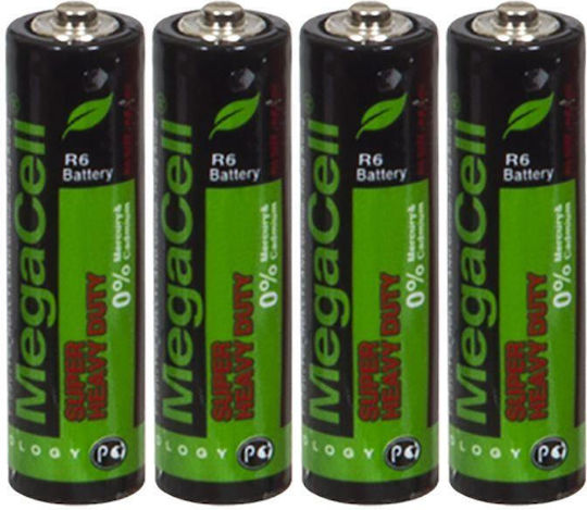 Megacell Αλκαλικές Μπαταρίες AA 1.5V 4τμχ