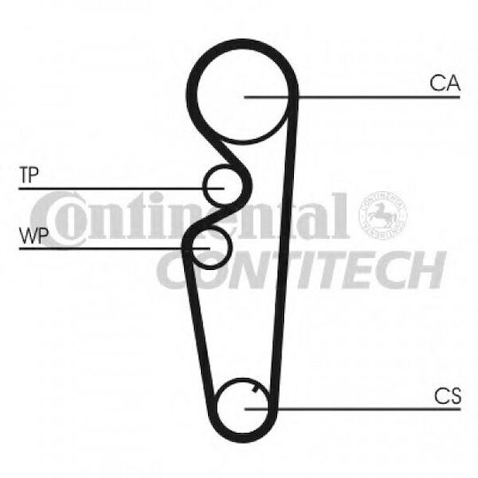 Fiat Brava 182 Distribution Kit Contitech Ct878k1