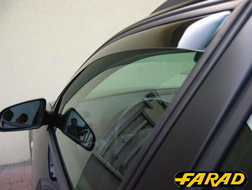 Farad Set of Windbreakers Front Car for Opel Vectra 2pcs