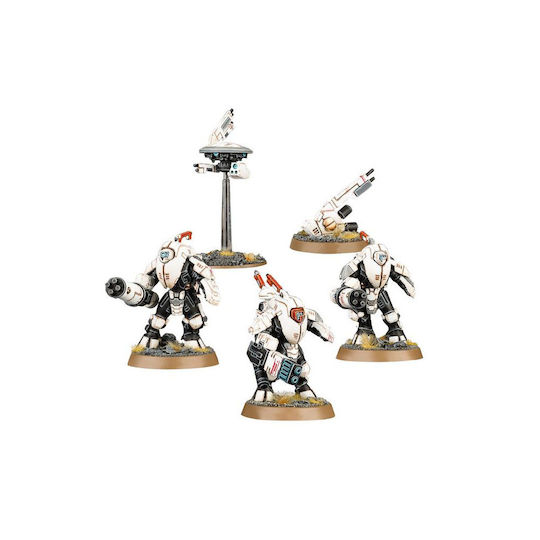 Games Workshop Warhammer 40.000 T'au Empire Stealth Battlesuits Figures