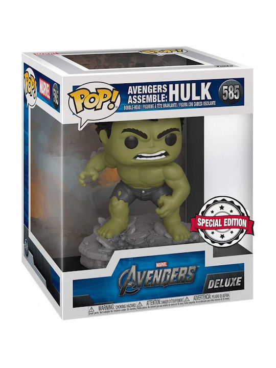 Funko Pop! Marvel: Hulk (Avenger Assemble) Bobble-Head Special Edition