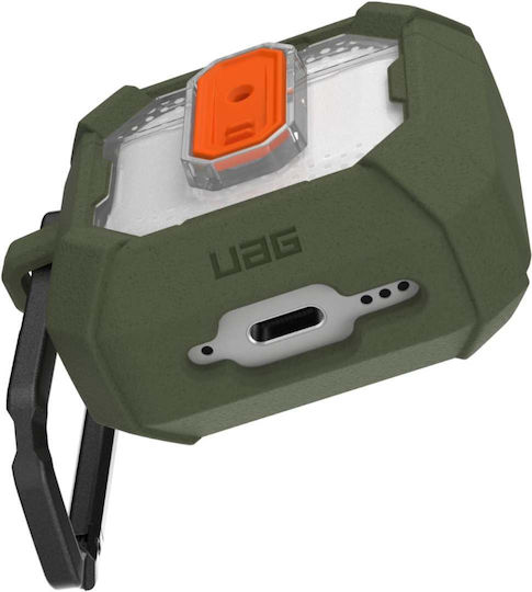 UAG Plasma Husă cu cârlig Olive Drab Khaki pentru Apple AirPods 4