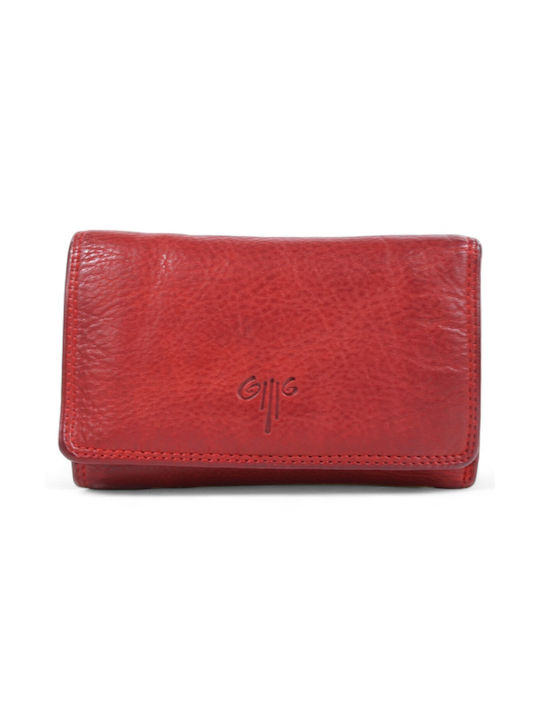 Kion Small Leather Women's Wallet Red