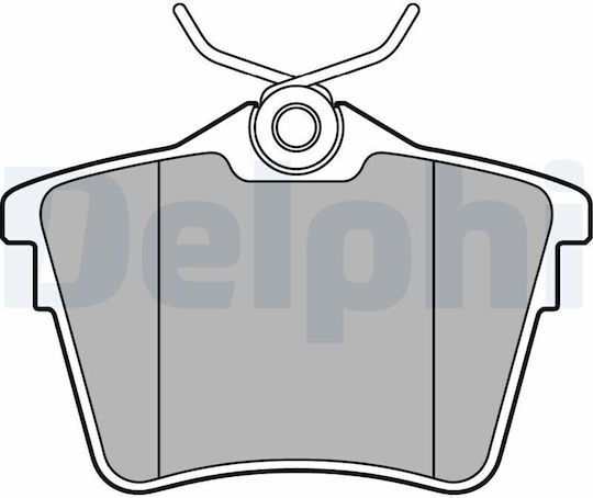 Delphi Σετ Τακάκια για Peugeot 407