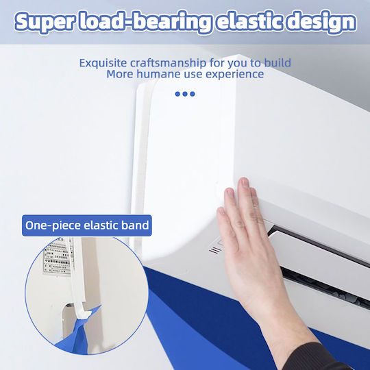 Reusable cleaning cover set for indoor air conditioning unit with brush - cloth and gloves Indoor Unit Cleaning Cover Air Conditioner