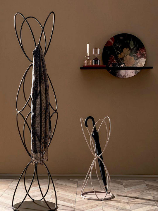 Поставка за чадъри Vanity бял метал 31xh.75см Casa Vogue