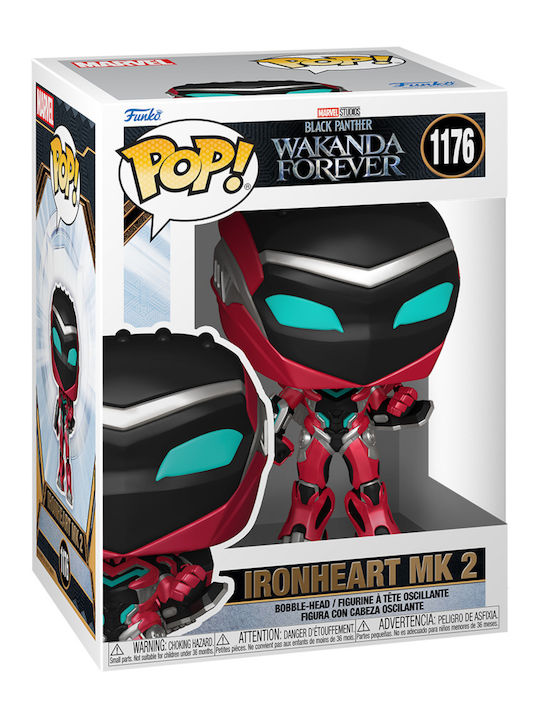 Funko Pop! Marvel: Ironheart MK 2 Wackelkopf