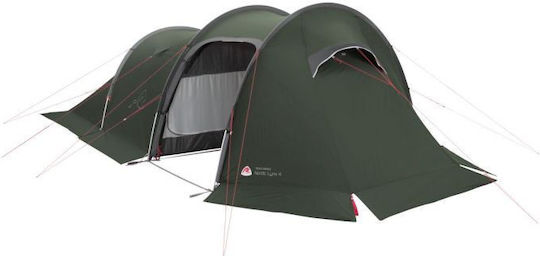 Robens Nordic Lynx 4 Σκηνή Camping Τούνελ Πράσινη 3 Εποχών για 4 Άτομα 230x415x125εκ.
