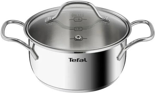 Tefal Intuition Σετ Κατσαρόλες από Ανοξείδωτο Ατσάλι 5τμχ