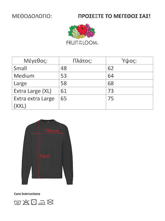 Fruit of the Loom Slipknot No20 Суитшърти Slipknot Сив