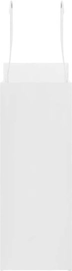 vidaXL Χάρτινη Τσάντα για Δώρο Λευκή 18x22x8εκ. 250τμχ