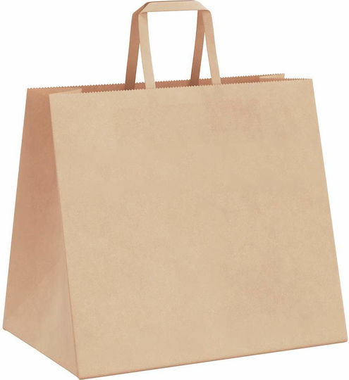 vidaXL Paper Bag for Gift Brown 32x28x22cm. 250pcs
