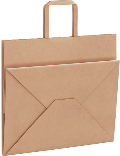vidaXL Paper Bag for Gift Brown 32x28x22cm. 250pcs