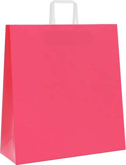 vidaXL Papier Tasche für Geschenke Rosa 45x48x17cm. 50Stück